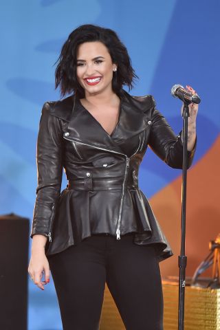 Demi Lovato Performs On ABC's 'Good Morning America'