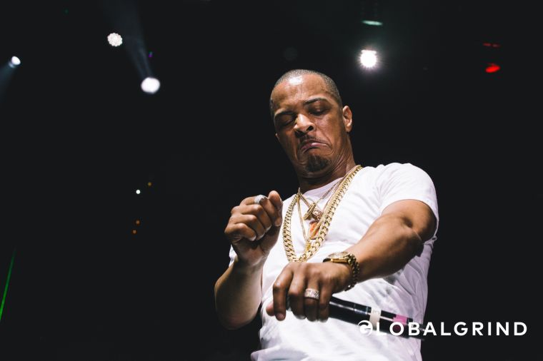 TI whips it up Hot 107.9's Birthday Bash concert in Atlanta.