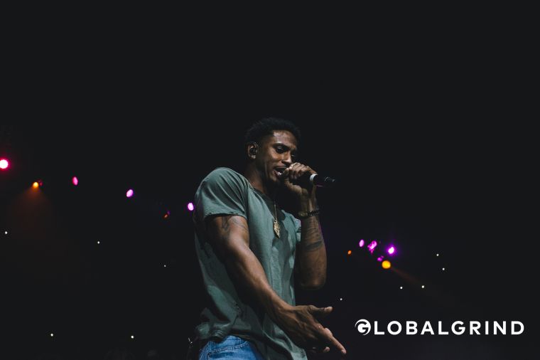 Trey Songz at Hot 107.9's Birthday Bash concert in Atlanta.