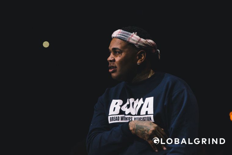 Kevin Gates showed why he's the leader of the Bread Winners Association during Hot 107.9's Birthday Bash concert in Atlanta.