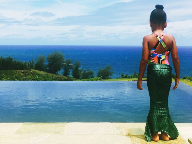 A beautiful Blue mermaid