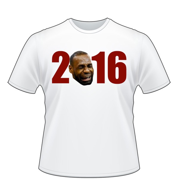 Lebron Crying T-shirt