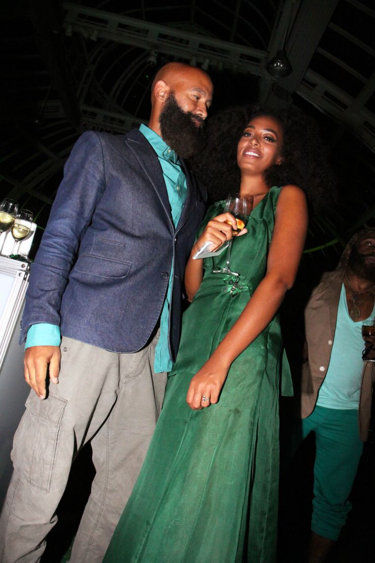 She always shows out for her man.