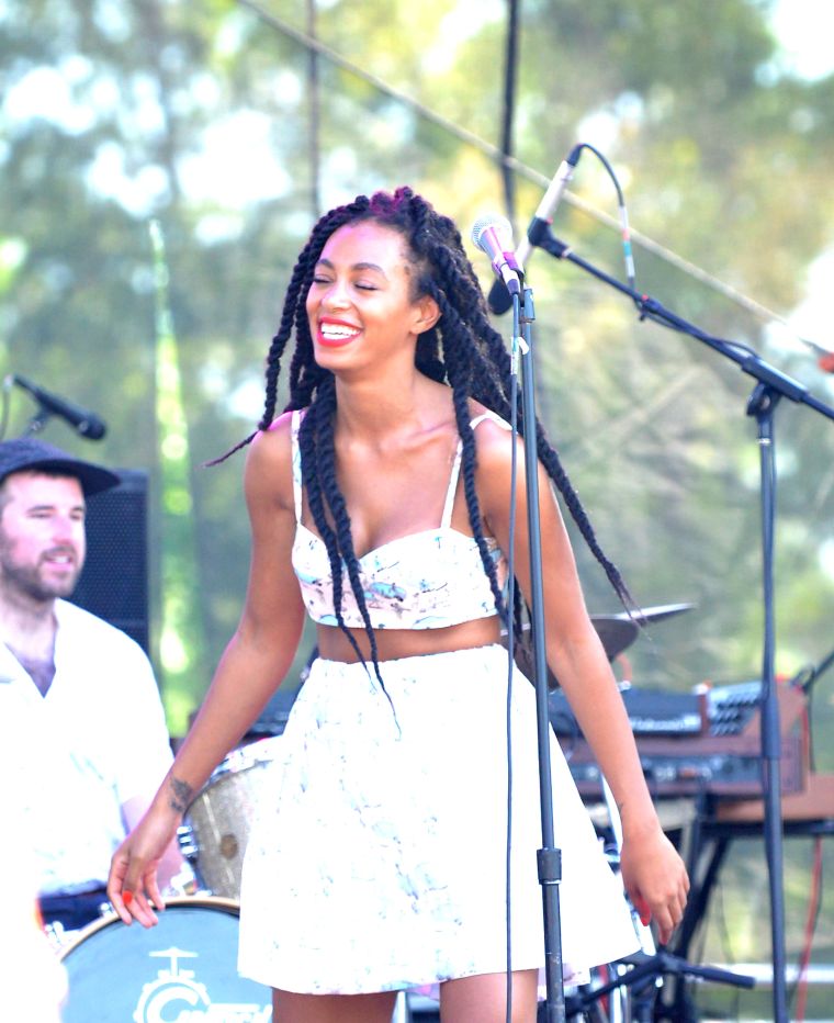 Look at her rock the 2013 Bonnaroo Music And Arts Festival stage.