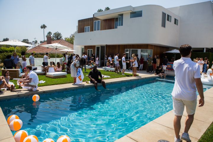 JBL’s Poolside Party For “Charge 3” Launch In Beverly Hills.