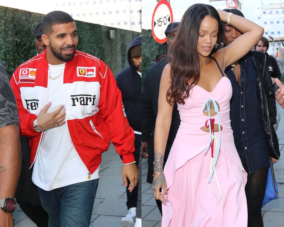 Drake and Rihanna
