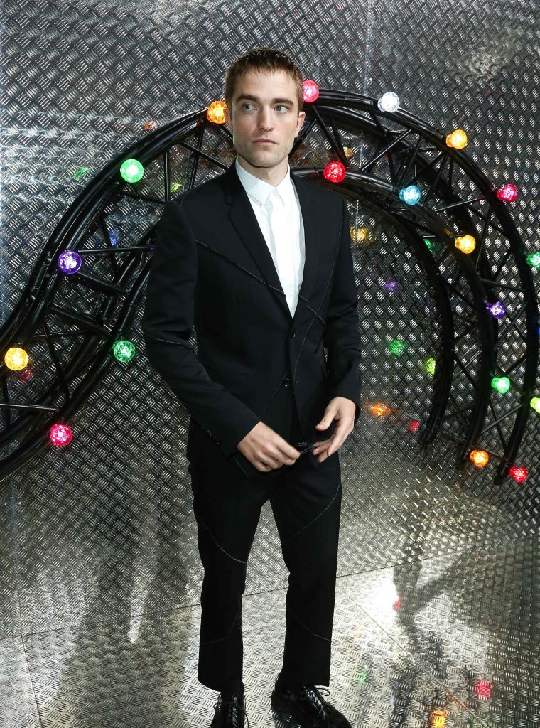 Robert Pattinson at the Dior Homme show.