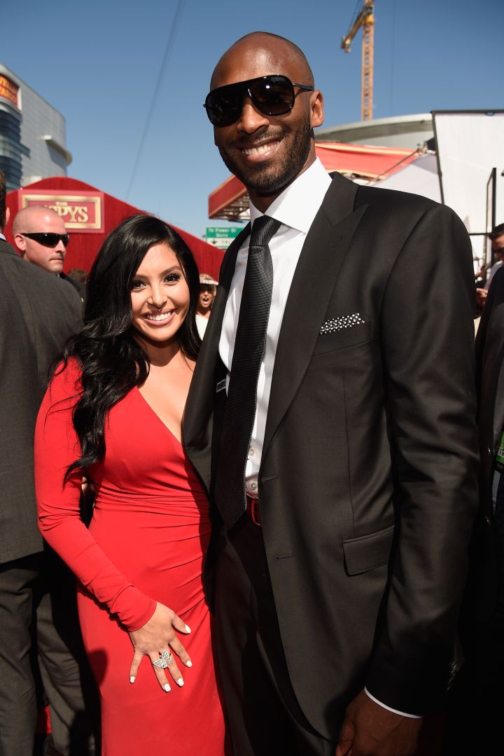 Kobe Bryant and wife Vanessa were geeked on the carpet, just hours after announcing they’re expecting their third child.