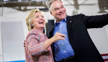 Democratic Presumptive Nominee for President former Secretary of State Hillary Clinton
