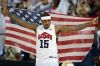 US forward Carmelo Anthony celebrates af