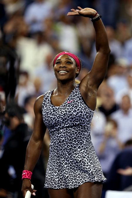 More cheetah for Serena at the 2014 US Open
