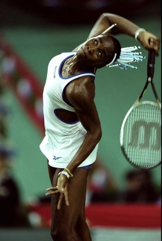 Venus and Serena Williams of the USA