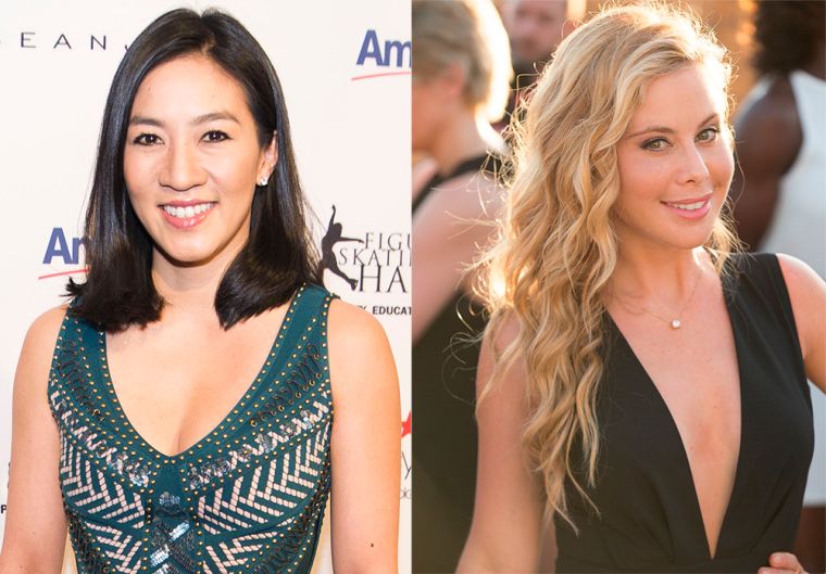 NOW: Michelle Kwan and Tara Lipinski