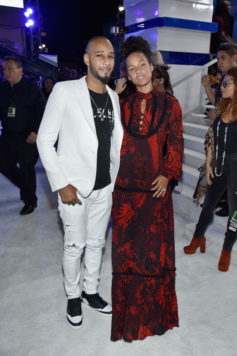 Swizz Beatz and Alicia Keys