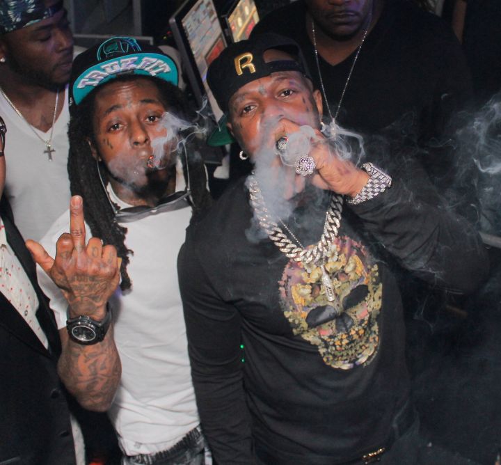 Friends no more, but Birdman and Lil Wayne were so close at one point, they openly kissed on the mouth.