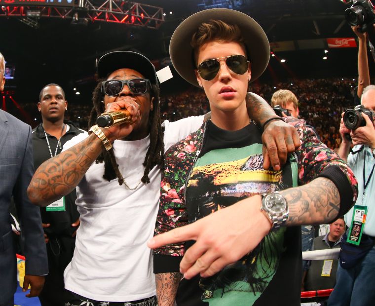 Justin Bieber and Lil Wayne both spend a lot of time in Miami; that's how their relationship has grown.