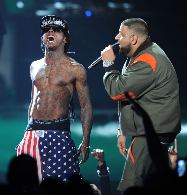 DJ Khaled has worked with Wayne several times, and the two have built a great friendship.