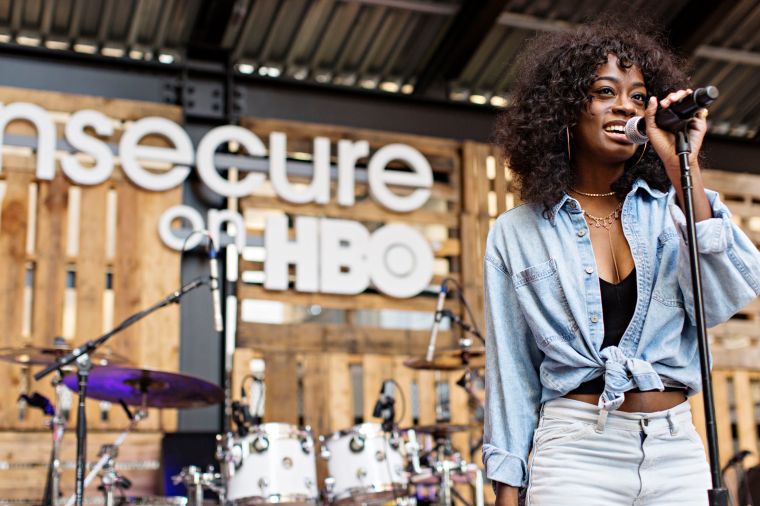 Kari Faux Performing At HBO’s ‘Insecure’ Block Party.