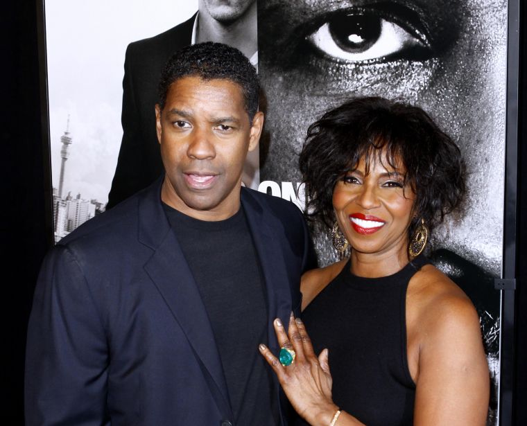Denzel Washington and Pauletta Washintgton