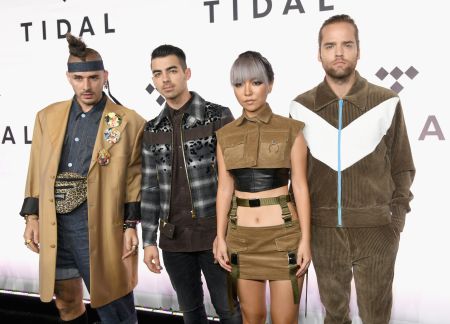 DNCE hit the red carpet.