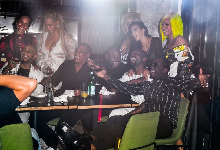 Jay, 'Ye, and their loved ones hit a star-studded 2016 MTV Video Music Awards after party.