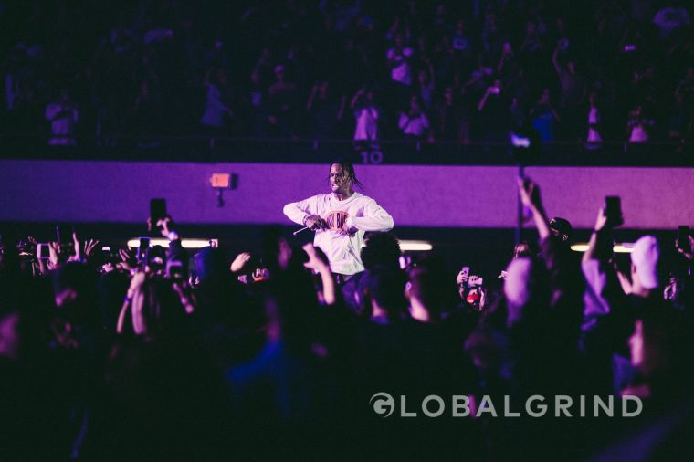 Travis Scott at ComplexCon.