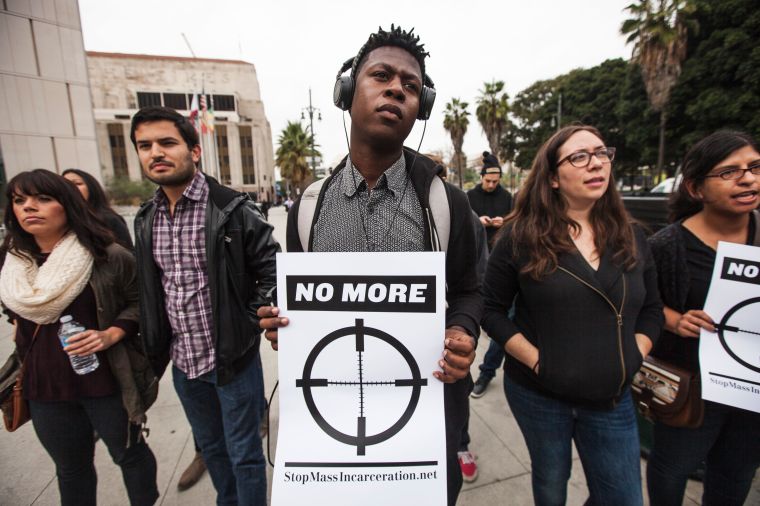 Police Protest in Los Angeles