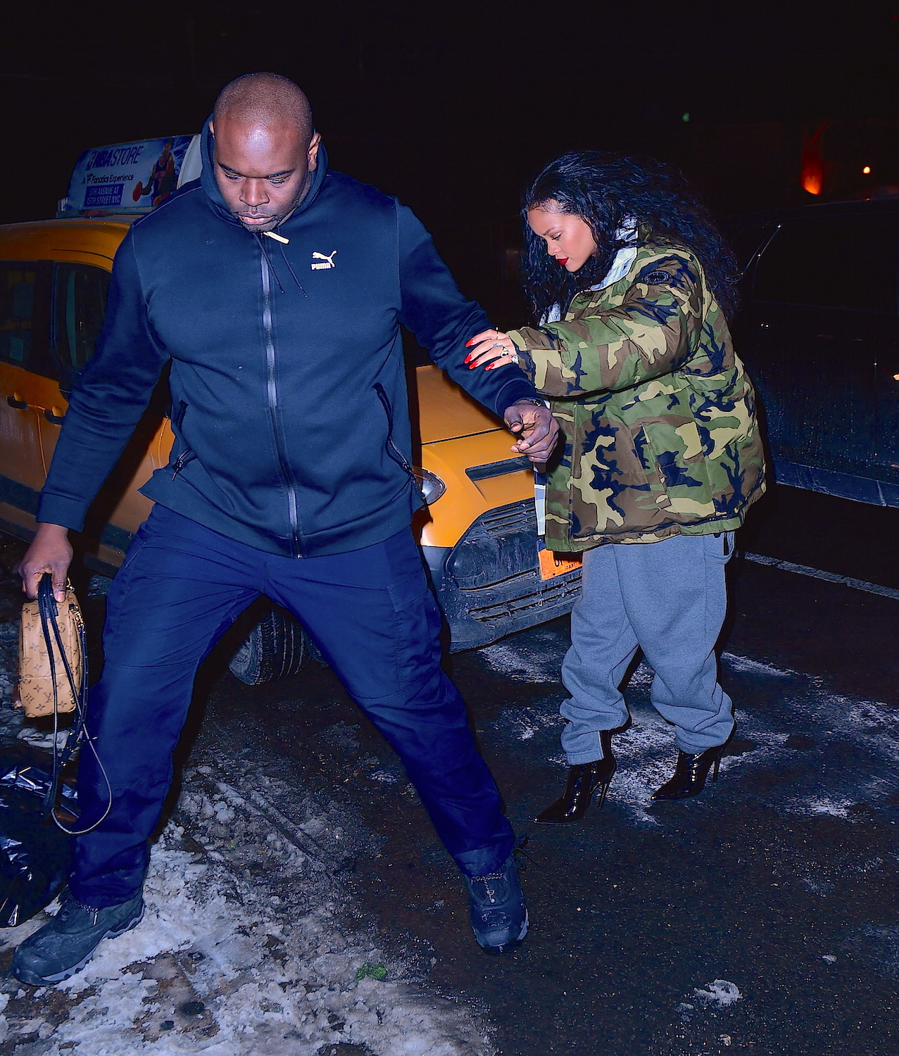 Rihanna NYC January 2017