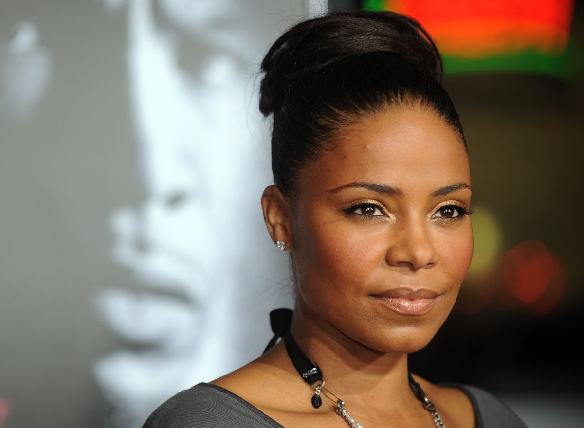 Actress Sanaa Lathan arrives at the prem