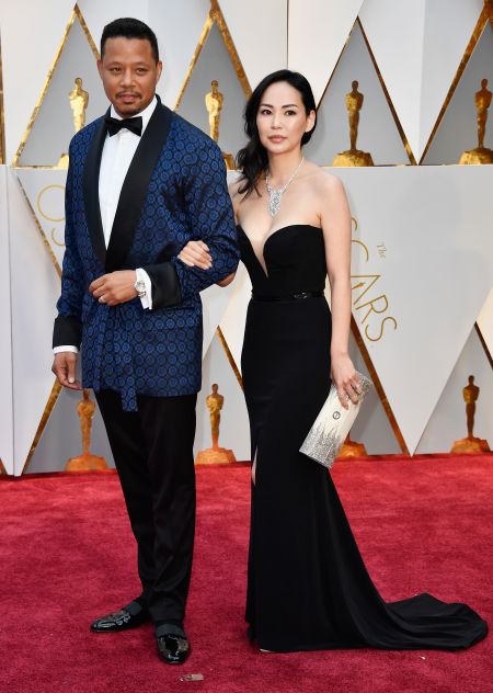 Terrence Howard and Mira Pak