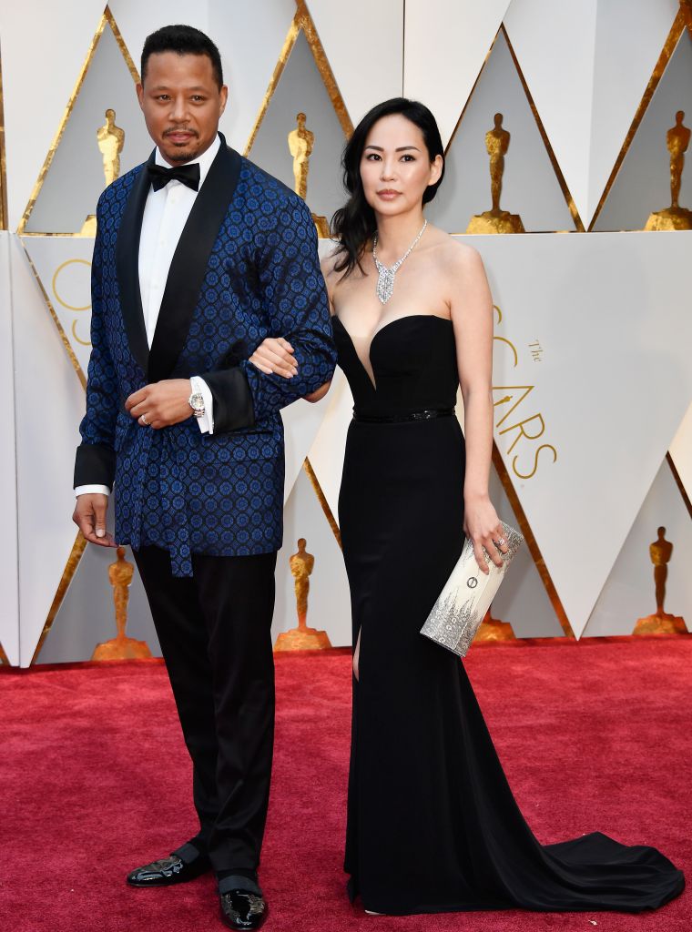 Terrence Howard and Mira Pak