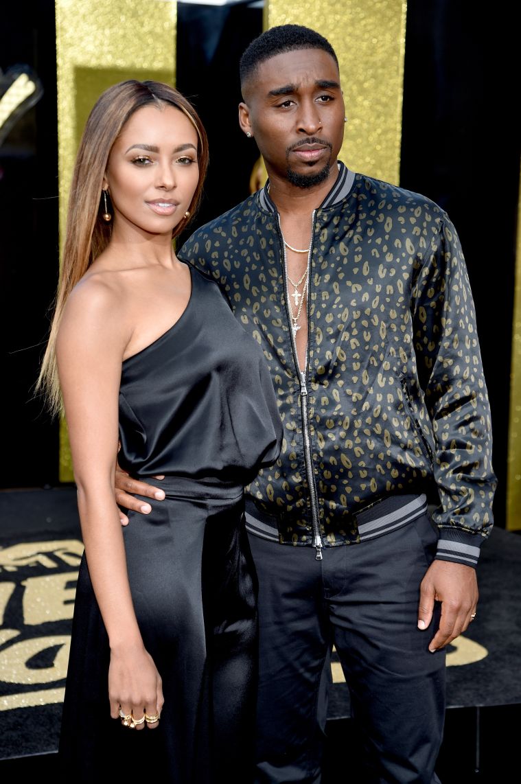 Kat Graham and Demetrius Shipp