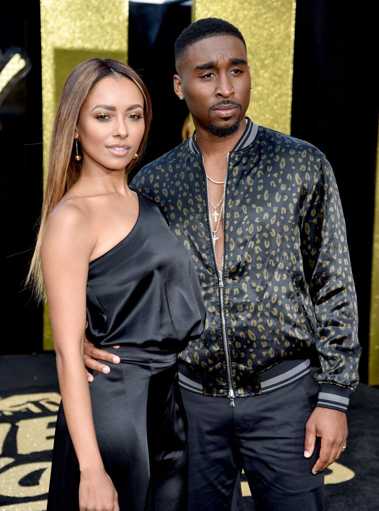 Kat Graham and Demetrius Shipp