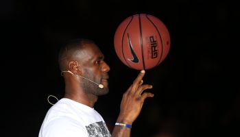 NBA Player Lebron James Visits Guangzhou