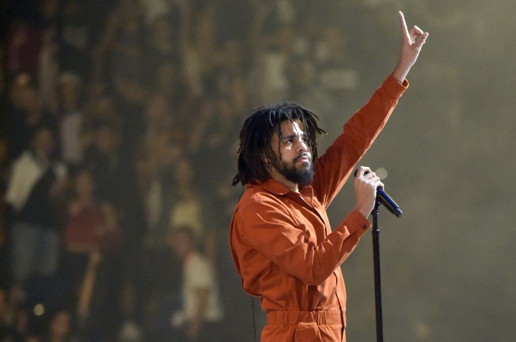 J. Cole Performs At Oracle Arena