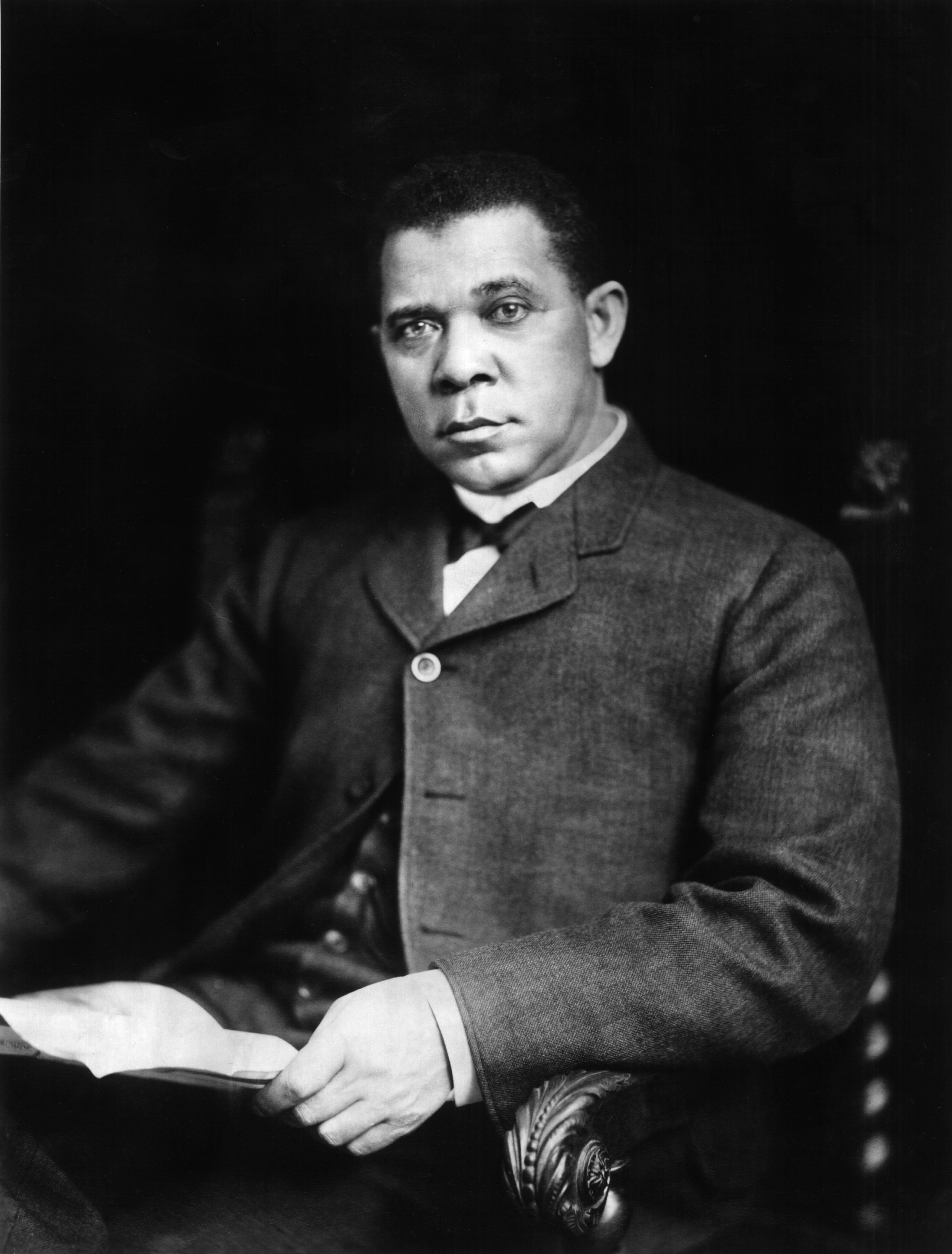 Portrait Of Booker T. Washington.