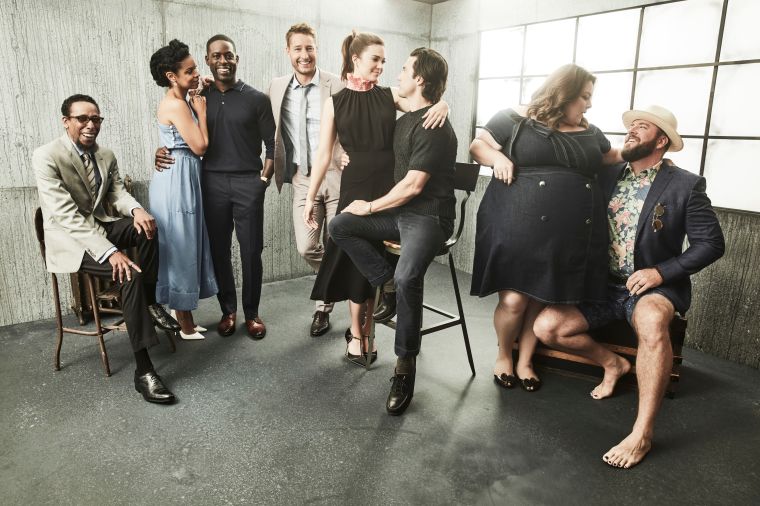 Jones shares a real life connection with his TV son, Sterling K. Brown.
