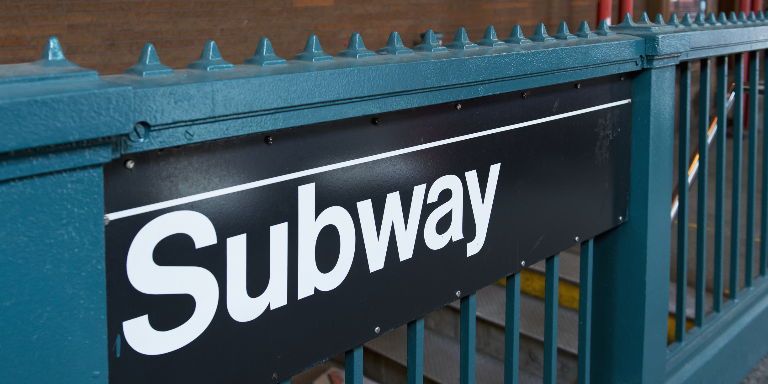 Subway sign; New York City, New York, United States of America