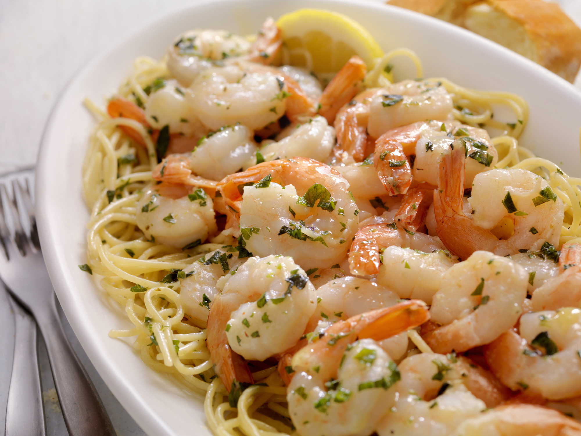 Shrimp Scampi with Pasta
