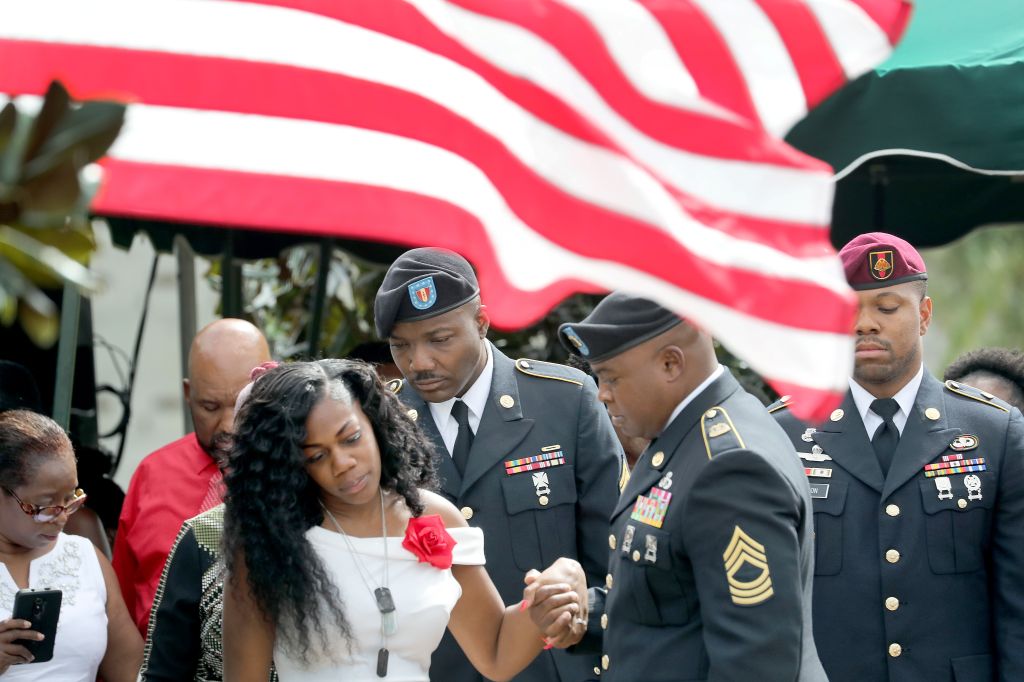 Funeral for Sgt. La David Johnson