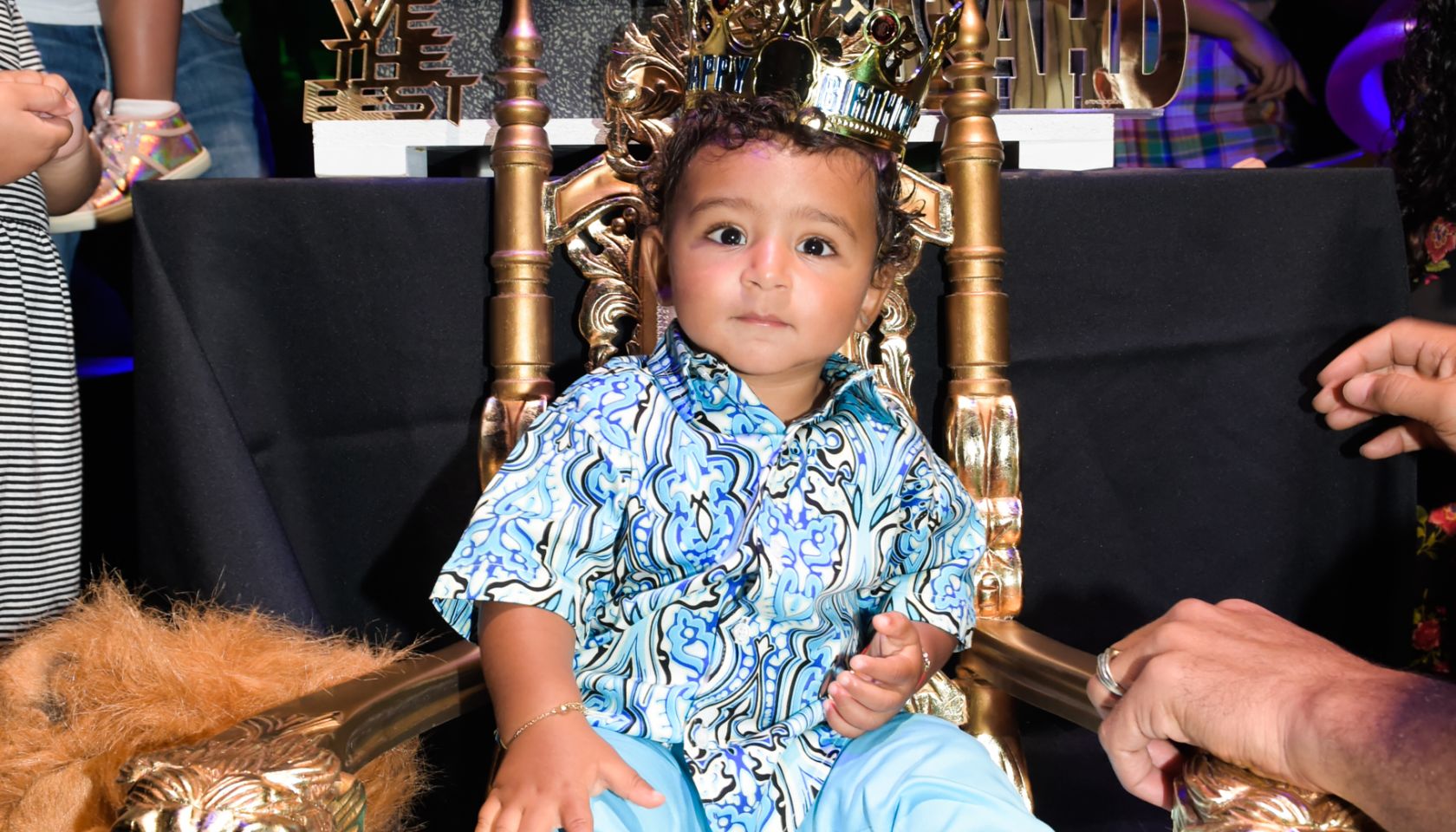 Asahd Khaled's 1st Birthday part | LIV