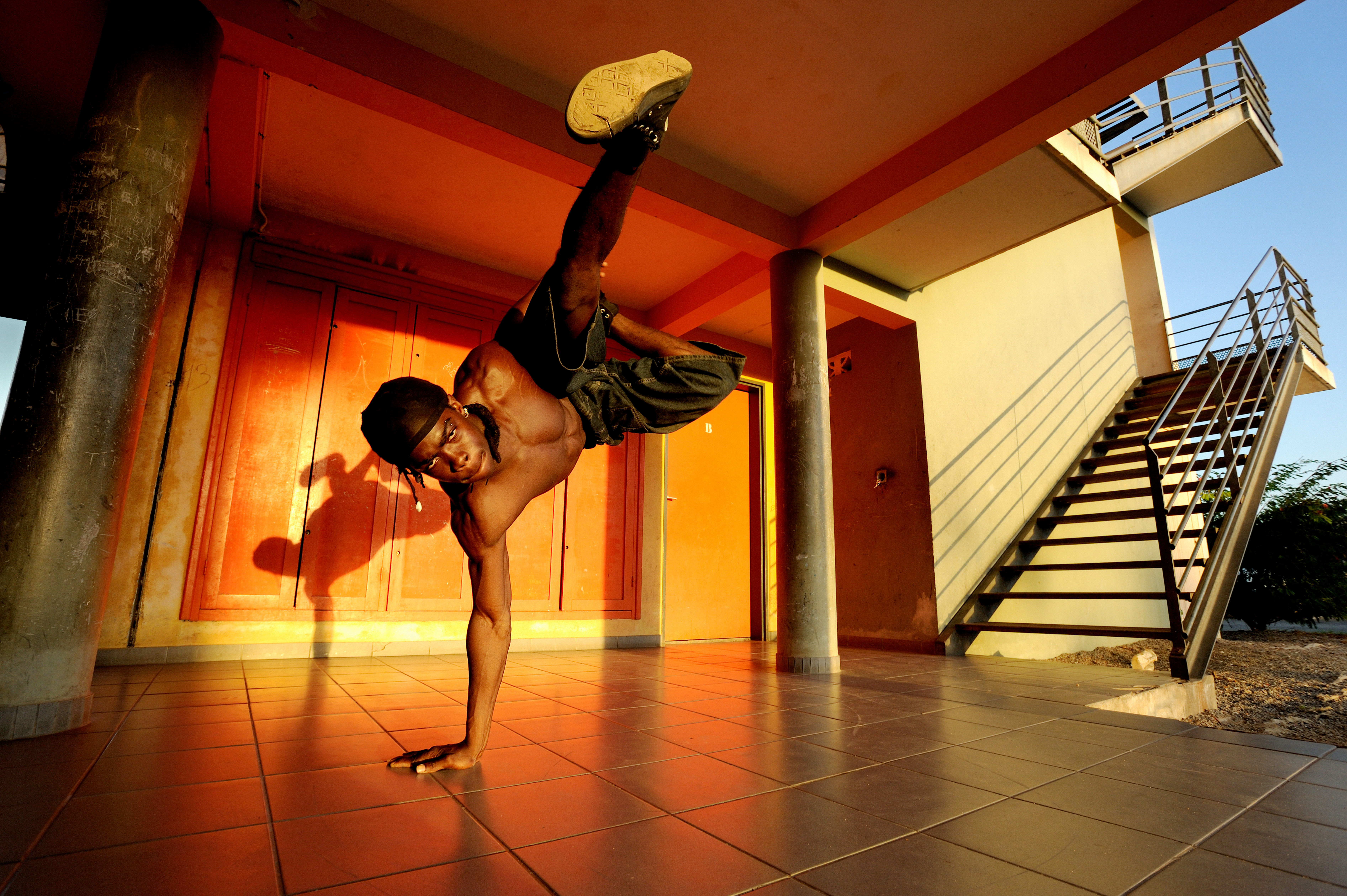 Kourou, French Guiana (2009), street scene