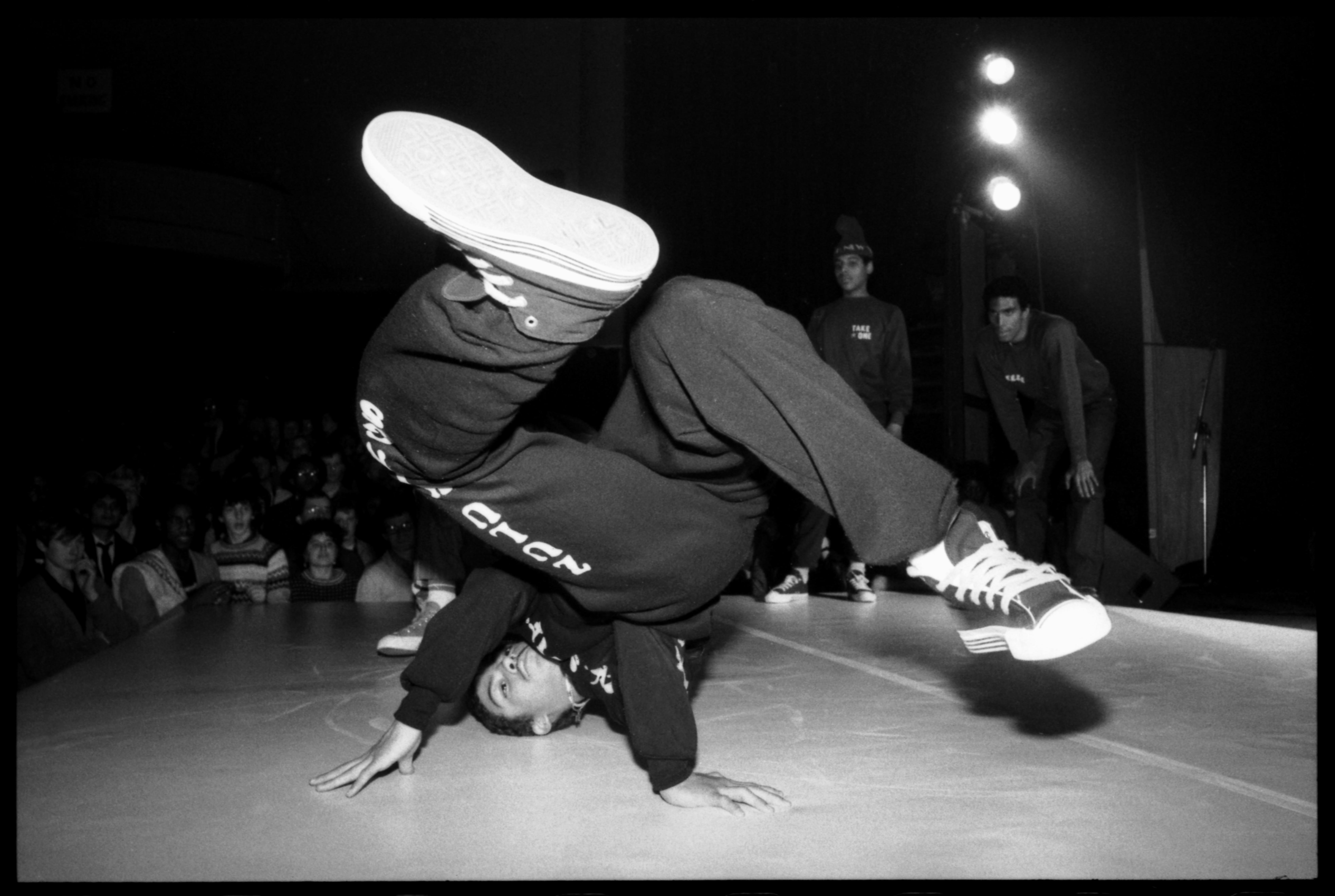 Break Dancer at The Venue, London 27 November 1982