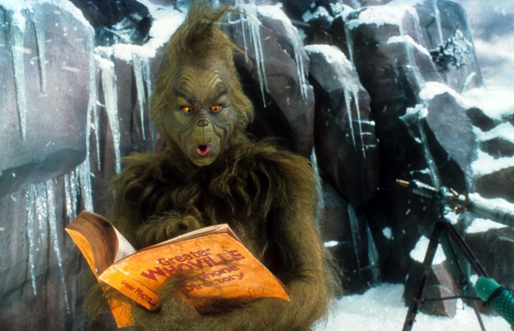 Jim Carrey In 'How The Grinch Stole Christmas'