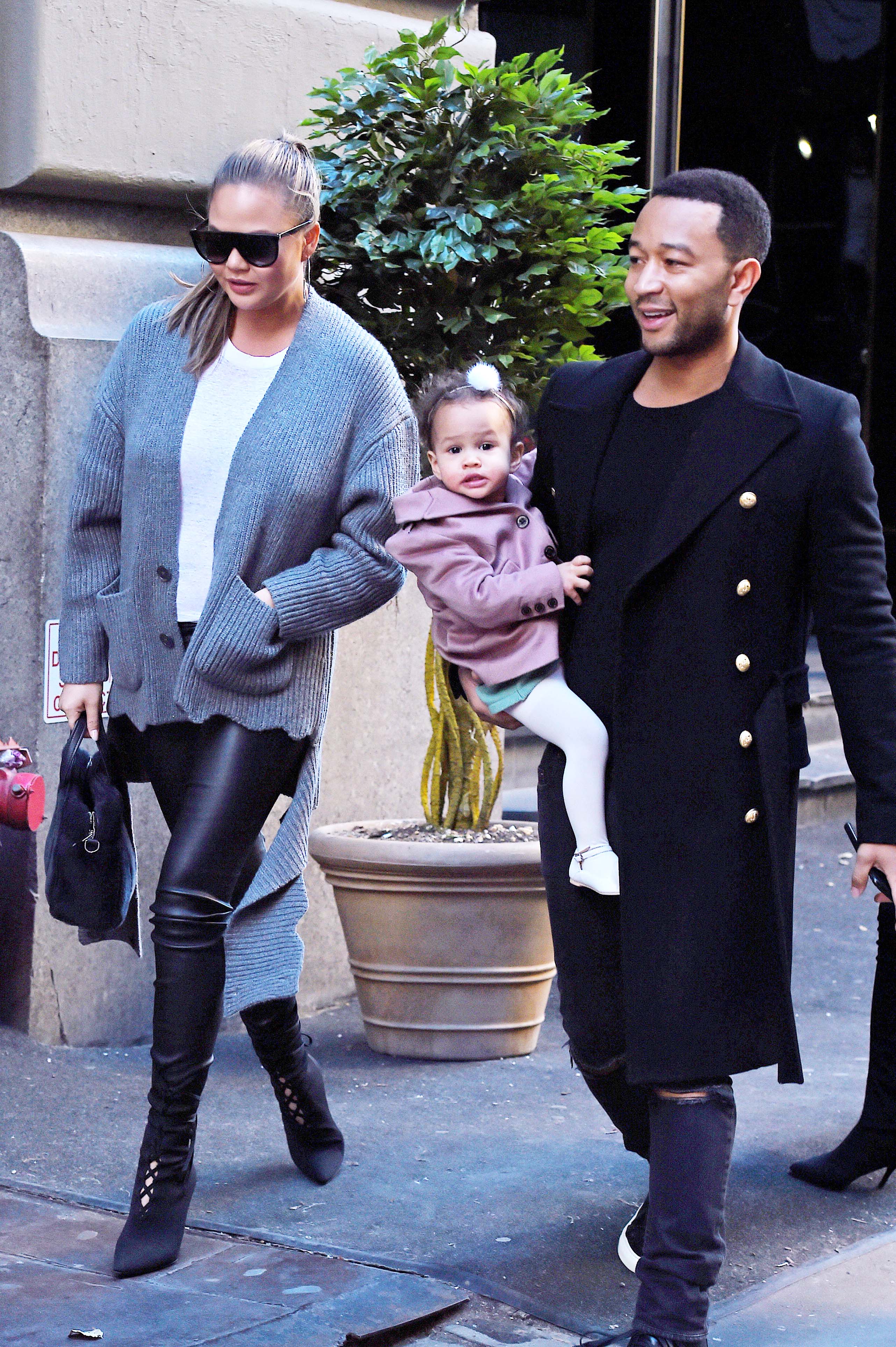 BuzzFoto Celebrity Sightings In New York Ð December 13, 2017