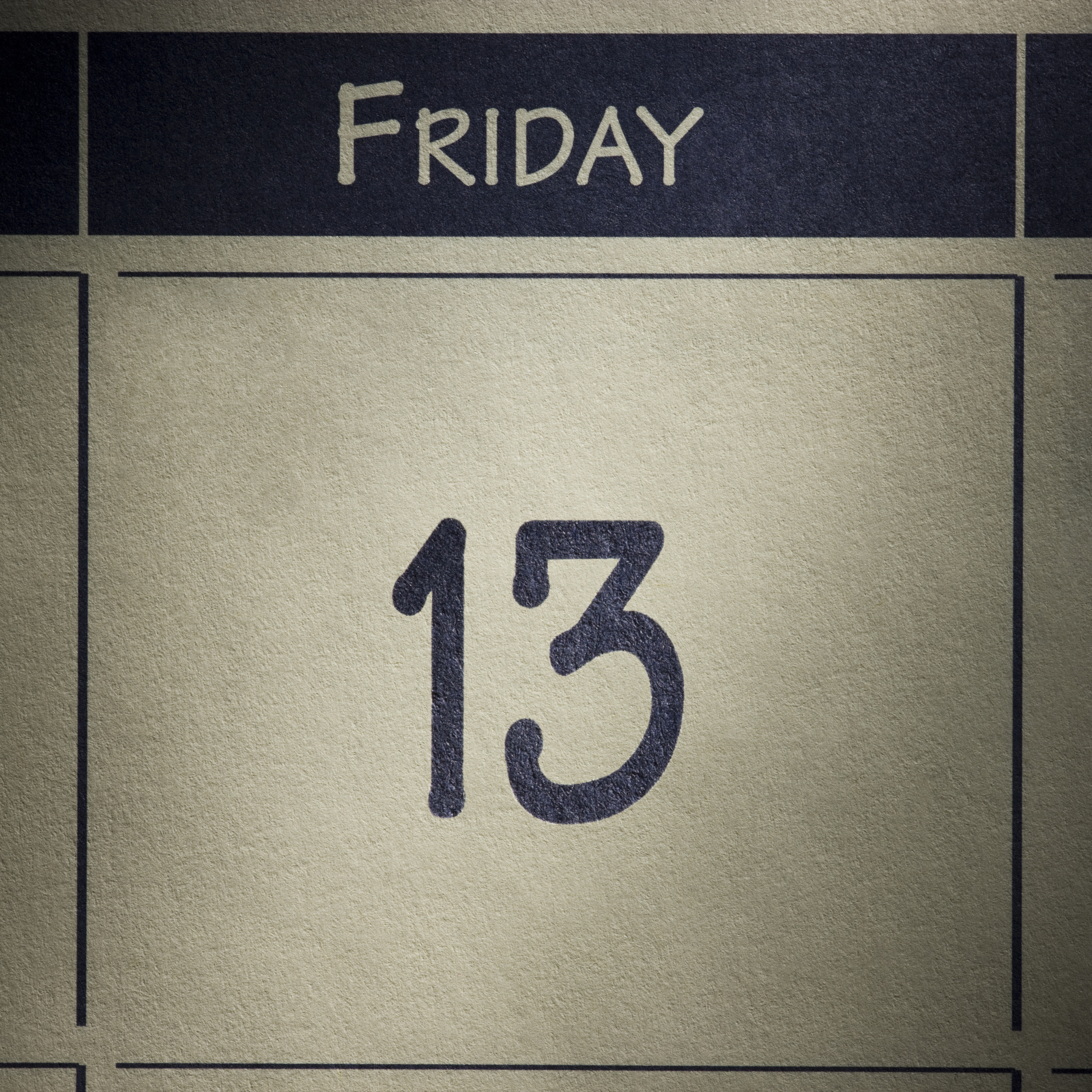 Friday 13th Calendar
