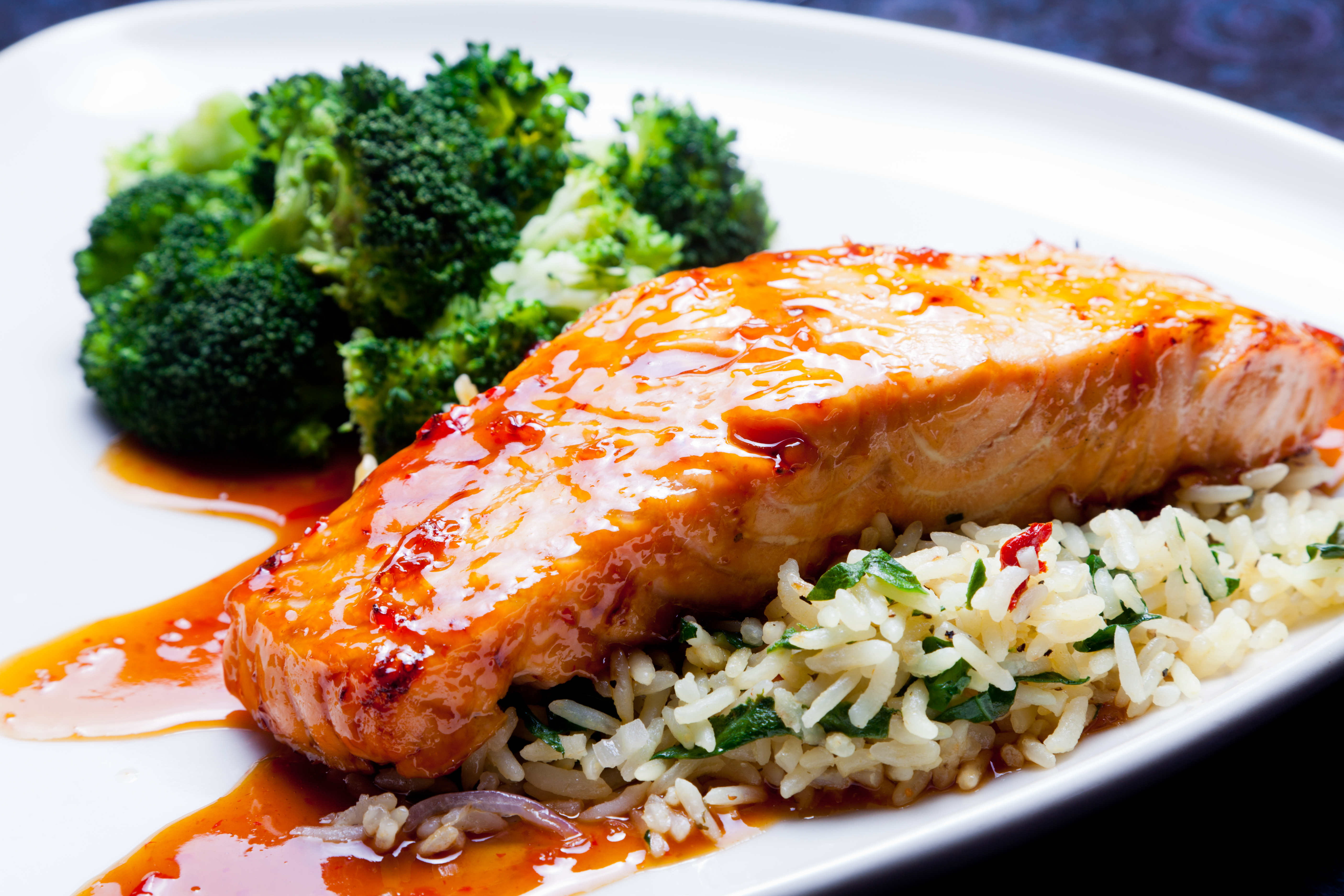 Glazed Salmon