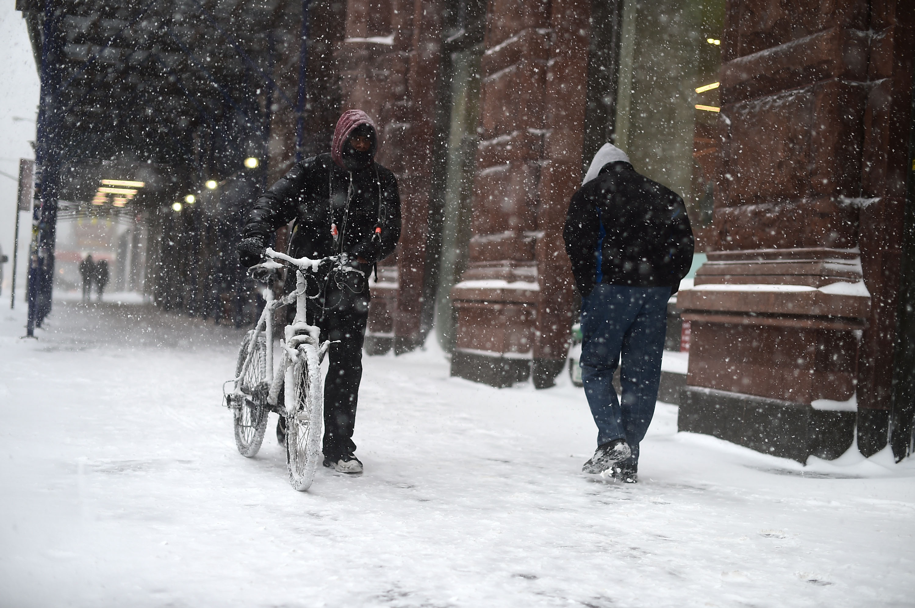 Massive Winter Storm Brings Snow And Heavy Winds Across Large Swath Of Eastern Seaboard