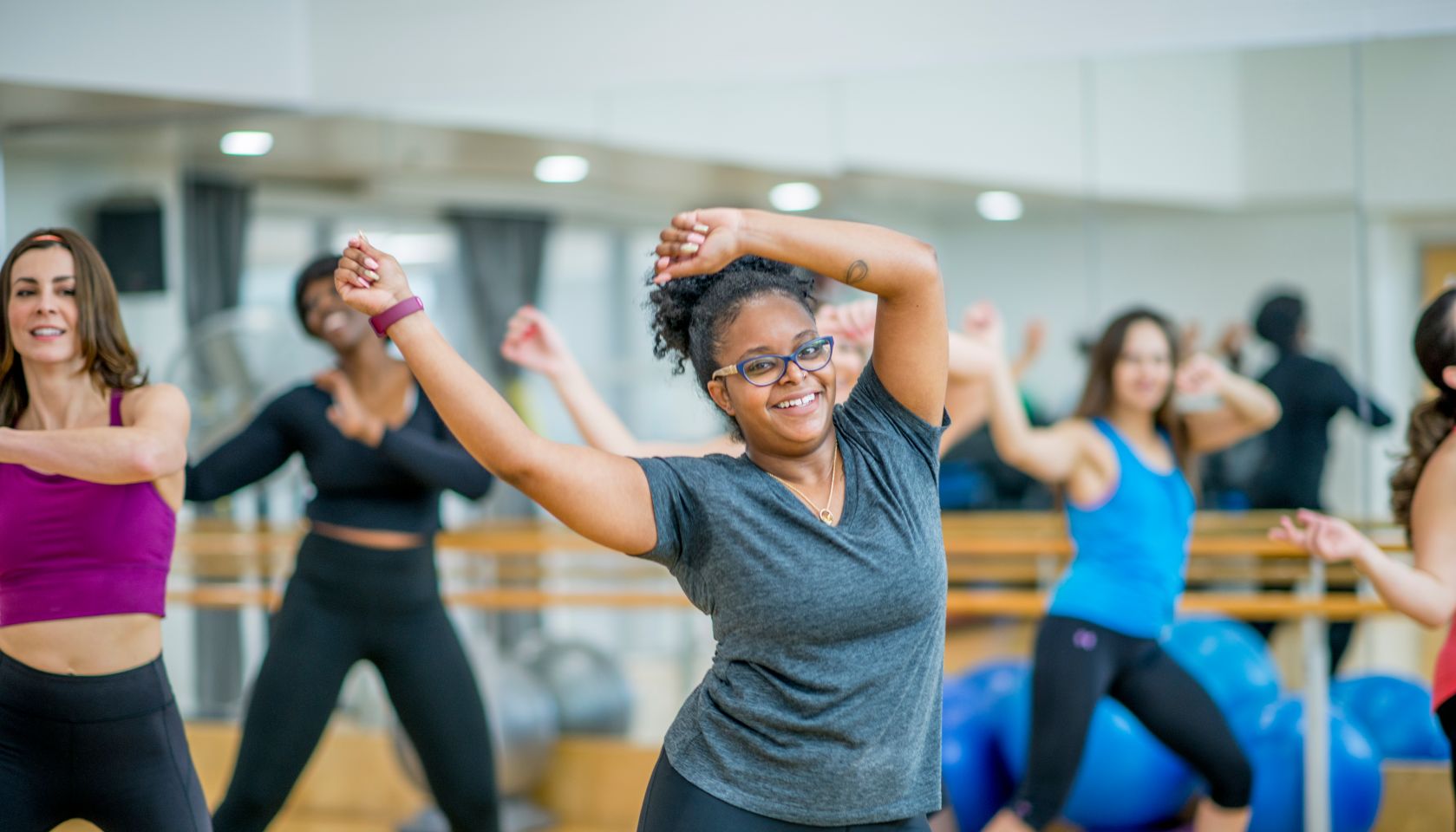 Happy Women Dancing