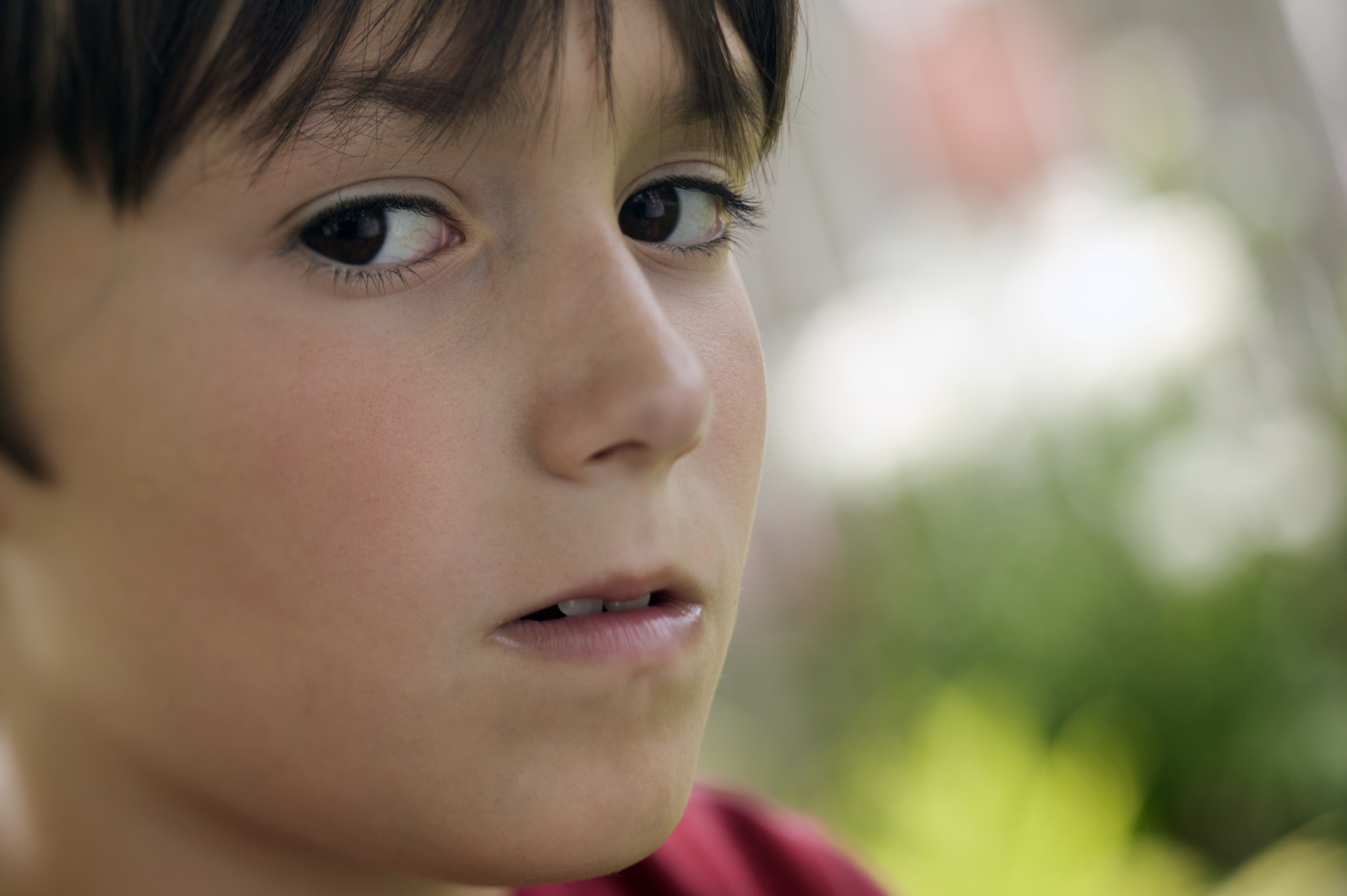 Young boy's face